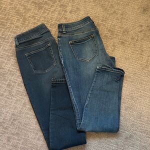Maurice’s Skinny Straight Jeans & OldNavy Black Jeans